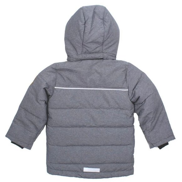 NAME IT Baby and Little Boy Down Filled Grey Winter Coat - Picture 2 of 5